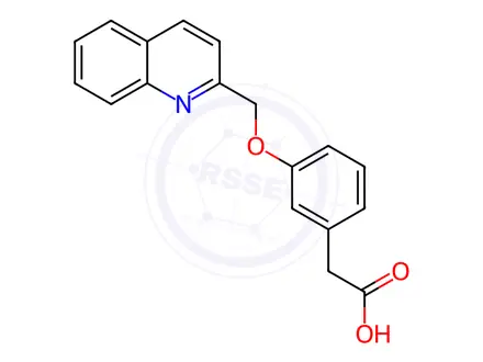 Chemical structure of [3-(QUINOLIN-2-YLMETHOXY)-PHENYL]-ACETIC ACID