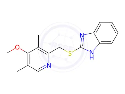 Chemical structure of Esomeprazole Sodium Impurity 188