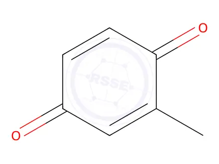 Chemical structure of p-Toluquinone