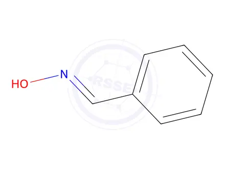 Chemical structure of Benzaldoxime, predominantly (E)-isomer