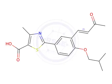 Chemical structure of Febuxostat Impurity 83