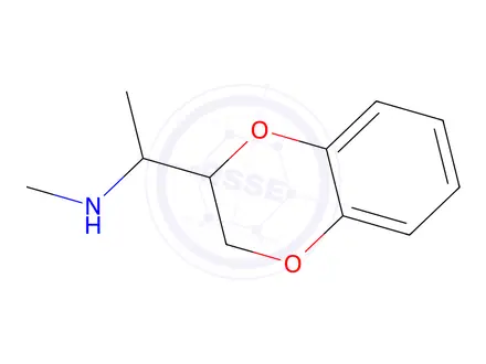 Chemical structure of 1-(2,3-Dihydrobenzo[b][1,4]dioxin-2-yl)-N-methylethanamine