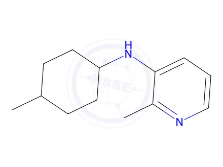 Chemical structure of 2-Methyl-N-(4-methylcyclohexyl)pyridin-3-amine