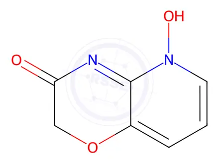 Chemical structure of 3-oxo-3,4-dihydro-2H-pyrido[3,2-b][1,4]oxazine 5-oxide