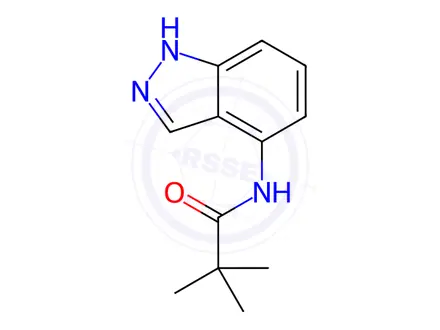 Chemical structure of N-(1H-Indazol-4-yl)-2,2-dimethylpropanamide