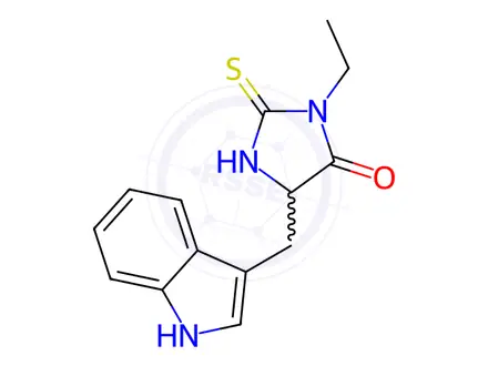 Chemical structure of Tryptophan Impurity 70