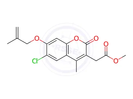 Chemical structure of Cloricromene Impurity 142