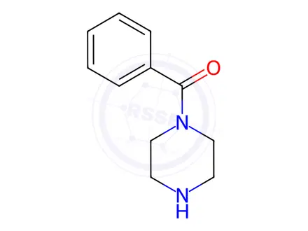 Chemical structure of 1-Benzoylpiperazine