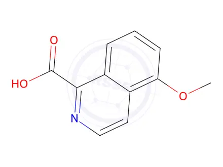 Chemical structure of 5-Methoxyisoquinoline-1-carboxylic acid