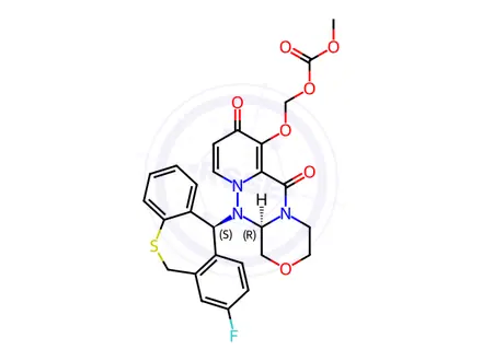 Chemical structure of Baloxavir Impurity 239