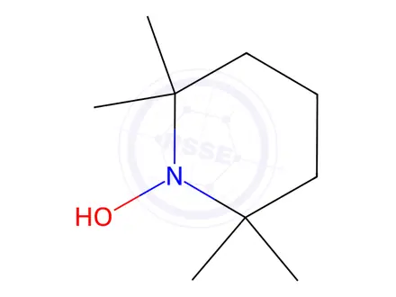Chemical structure of 2,2,6,6-Tetramethyl-1-hydroxypiperidine