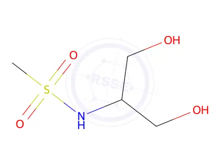 Chemical structure of n-(1,3-Dihydroxypropan-2-yl)methanesulfonamide