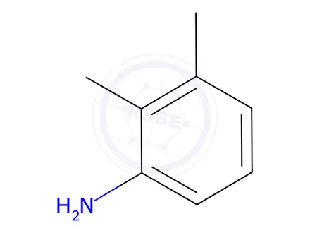 Chemical structure of 2,3-Dimethylaniline