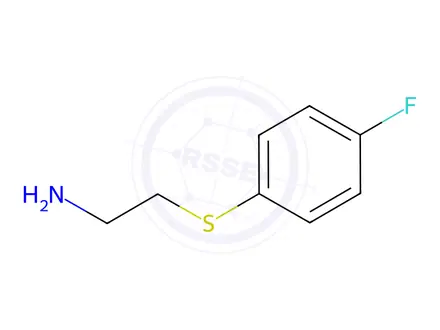Chemical structure of 2-((4-Fluorophenyl)thio)ethanamine