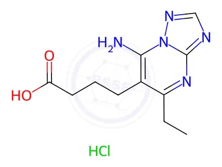 Chemical structure of Ametoctradin Metabolite M650F01 hydrochloride