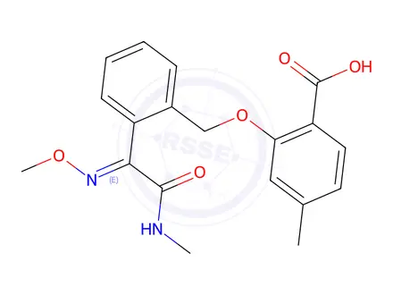 Chemical structure of Dimoxystrobin-4-methylbenzoic Acid