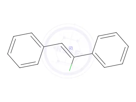 Chemical structure of Chlorostilbene