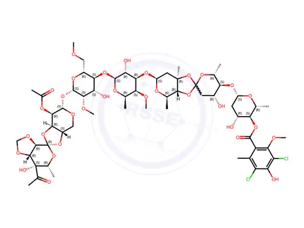 Chemical structure of Avilamycin B