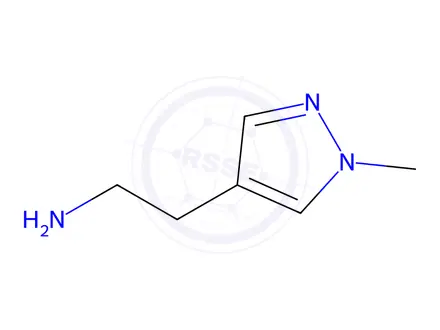 Chemical structure of 2-(1-Methyl-1H-pyrazol-4-yl)-1-ethanamine
