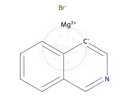 Chemical structure of Isoquinolin-4-ylmagnesium bromide, 0.25M 2-MeTHF