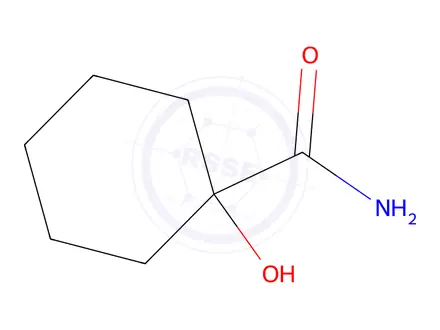 Chemical structure of 1-Hydroxycyclohexane-1-carboxamide