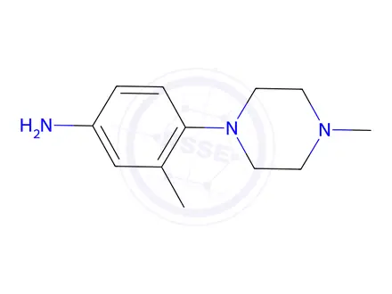 Chemical structure of 3-Methyl-4-(4-methylpiperazin-1-yl)aniline
