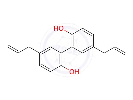 Chemical structure of Magnolol