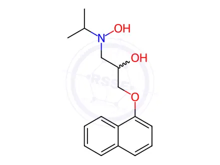 Chemical structure of Propranolol N-oxide