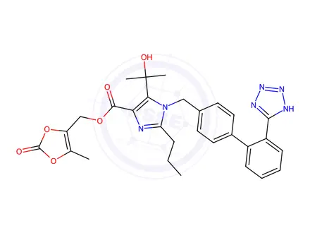 Chemical structure of Olmesartan Impurity 104