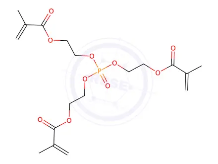 Chemical structure of 2-(Methacryloyloxy)ethyl phosphate