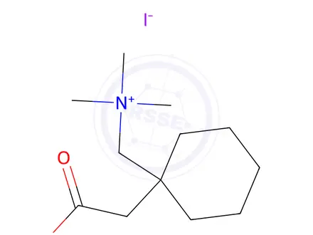 Chemical structure of 1-(1-(carboxymethyl)cyclohexyl)-N,N,N-trimethylmethanaminium iodide