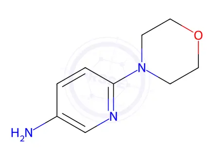 Chemical structure of 6-Morpholino-3-pyridinamine