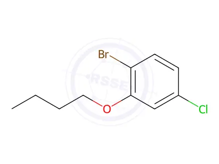 Chemical structure of Benzene, 1-bromo-2-butoxy-4-chloro-