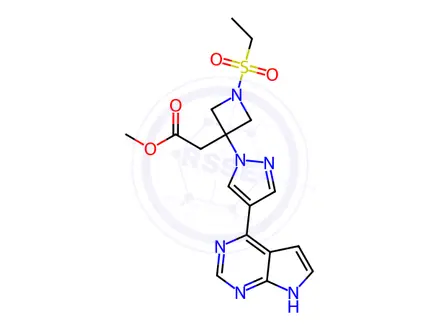Chemical structure of Baricitinib Impurity 19