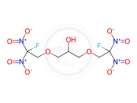 Chemical structure of 1,3-Bis(2-fluoro-2,2-dinitroethoxy)-2-propanol