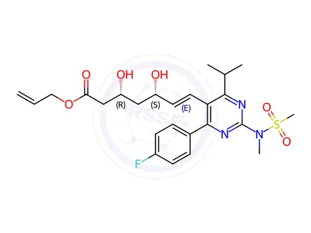 Chemical structure of Rosuvastatin Calcium Impurity 181