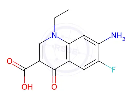 Chemical structure of Norfloxacin Impurity 72