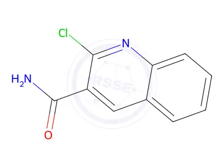 Chemical structure of 2-Chloroquinoline-3-carboxamide