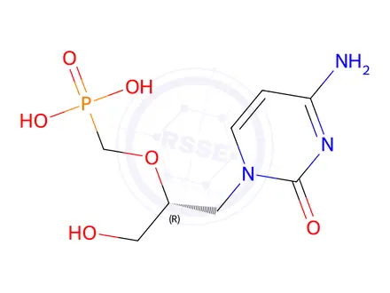 Chemical structure of Cidofovir Enantiomer dihydrate