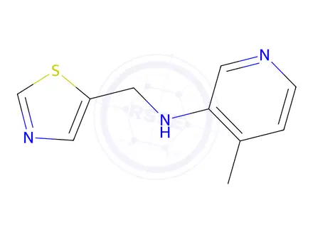 Chemical structure of 4-Methyl-N-(thiazol-5-ylmethyl)pyridin-3-amine