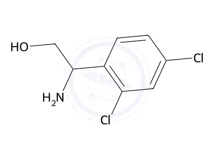 Chemical structure of 2-Amino-2-(2,4-dichlorophenyl)ethanol