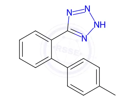 Chemical structure of Losartan Potassium Impurity 5 (Losartan Potassium EP Impurity E)