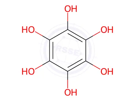 Chemical structure of Hexahydroxy-benzene