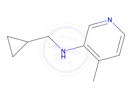 Chemical structure of n-(Cyclopropylmethyl)-4-methylpyridin-3-amine