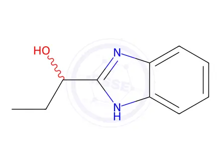 Chemical structure of 1-(1H-Benzimidazol-2-yl)propan-1-ol
