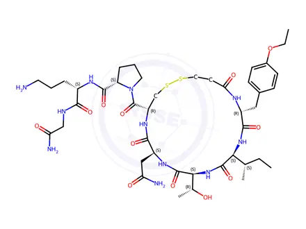 Chemical structure of Atosiban