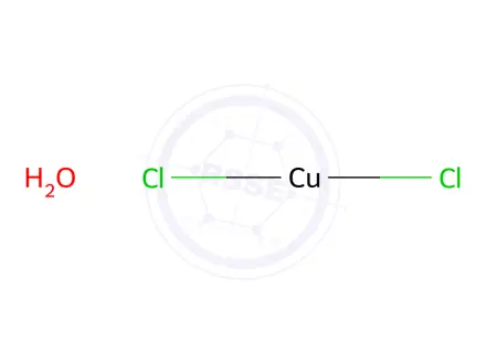 Chemical structure of Cupric chloride hydrate
