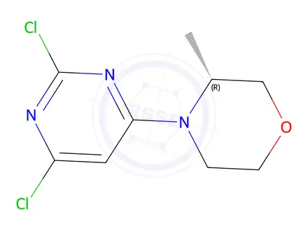 Chemical structure of (R)-4-(2,6-Dichloropyrimidin-4-yl)-3-methylmorpholine