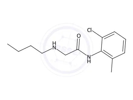 Chemical structure of Butanilicaine