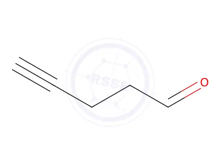 Chemical structure of Pent-4-ynal